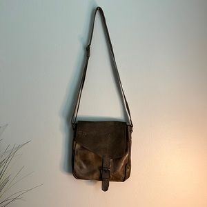 NWT Bed:Stu Venice Beach Crossbody Bag (cargo green/tan)